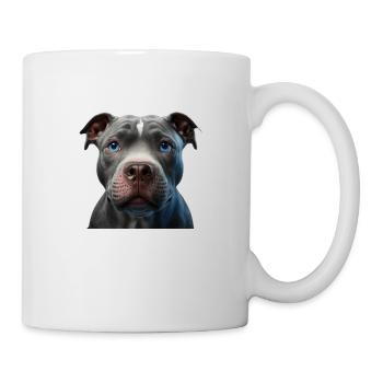 Blue Line Pibull - Mug - white - Right