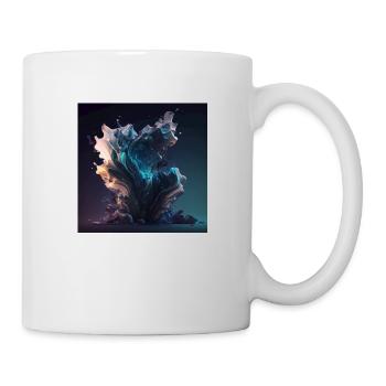 Abstract Skull No. 10 - Mug - white - Right