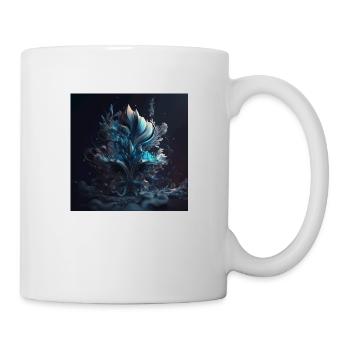 Abstract Digital Art n°3 - Mug - white - Right