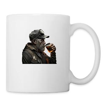 Bergbau Bier. Cooler Minenarbeiter - Tasse - Weiß - Rechts
