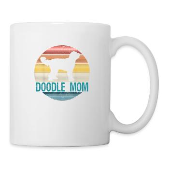 Doodle Mama - Tasse - Weiß - Rechts