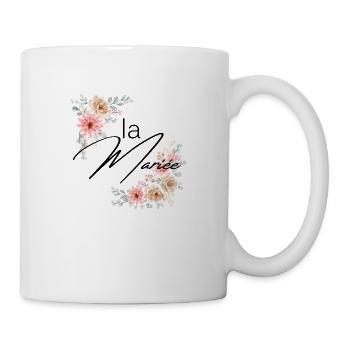 La mariée floral - Mug blanc - blanc - Droite