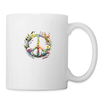 Flower Power Peace - Mug - white - Right