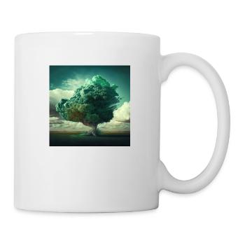 Zen-Baum Nr. 1 - Tasse - Weiß - Rechts