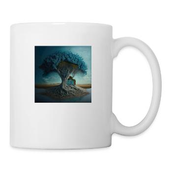 Zen-Baum n°4 - Tasse - Weiß - Rechts