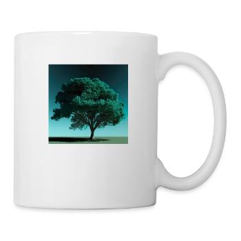Zen-Baum Nr. 3 - Tasse - Weiß - Rechts