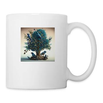 Zen-Baum n°5 - Tasse - Weiß - Rechts