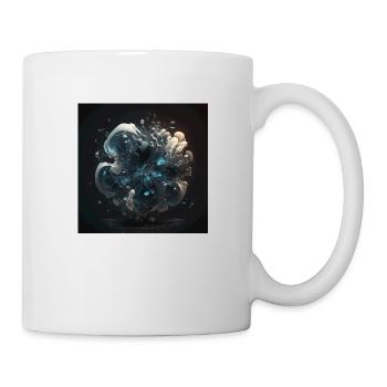 Digital Art Abstract n°14 - Mug - white - Right