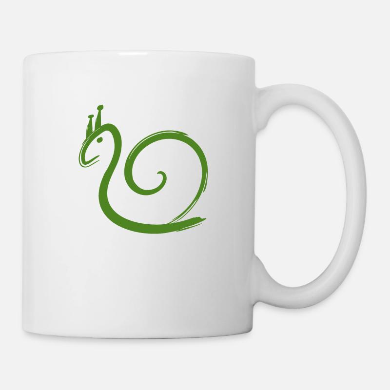 Escargot - Mug blanc - blanc