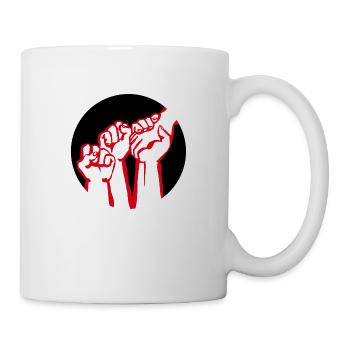 fists2a - Mug - white - Right