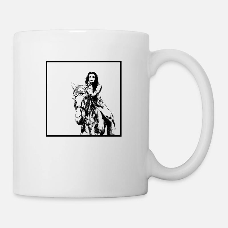 Lady Godiva - Mug blanc - blanc