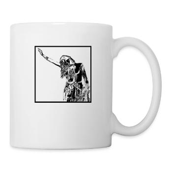 Woman in the form of music - Mug - white - Right