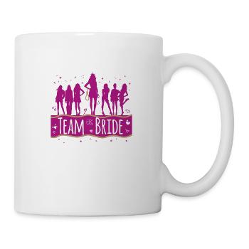 T-shirt EVJF Bachelorette party Team - Mug - white - Right