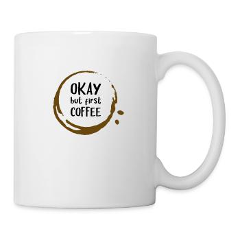 first coffee - Tasse - Weiß - Rechts