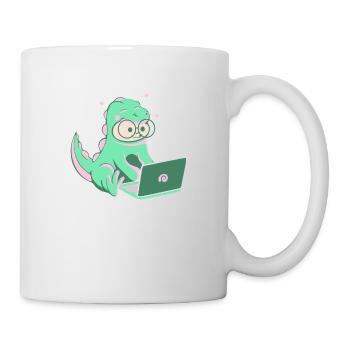 Dino Nerd - Tasse - Weiß - Rechts