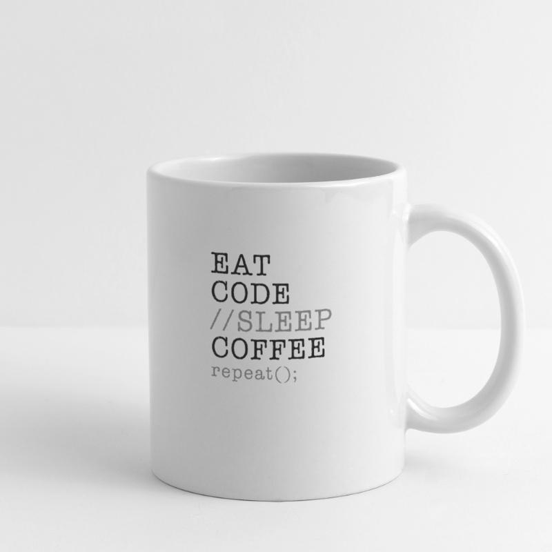 Computer Science Python Programmer Eat Code Sleep Mug