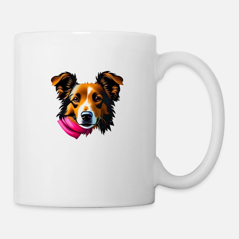 cute dog - Mug - white