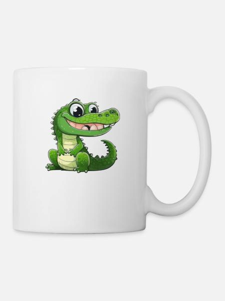 Ein Krokodil namens Tabalus - Tasse - Weiß