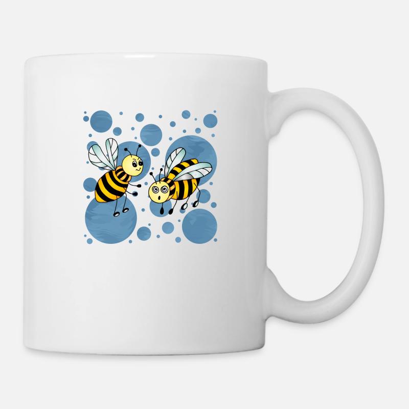Abeilles - Mug blanc - blanc