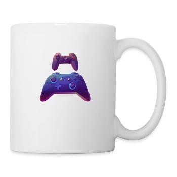 Gaming Gamer Gamer Contrôleur de jeu vidéo - Mug blanc - blanc - Droite