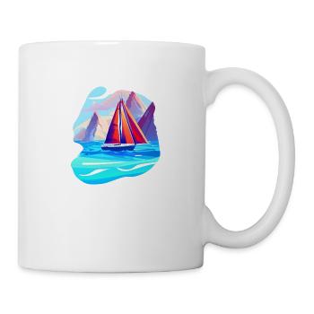 Sailing Sailing Sailboat Sailing Ship - Mug - white - Right