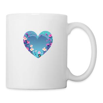 Mariage Fête des mères Saint-Valentin Engagement amoureux - Mug blanc - blanc - Droite