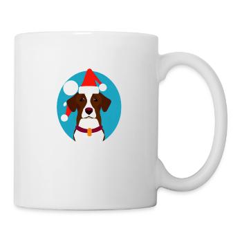 Chien de Noël Chiens de Noël Propriétaire de chien X-Mas - Mug blanc - blanc - Droite