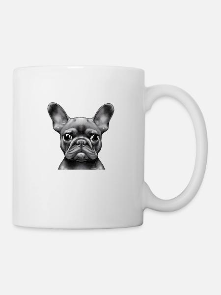 Hunde Hund Französische Bulldogge Hundehalter - Tasse - Weiß