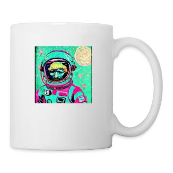 Van Gogh Astronaut - Mug - white - Right