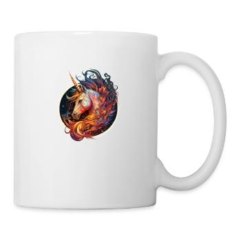 flamboyant unicorn - Mug - white - Right