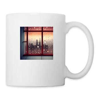 Regentag - Tasse - Weiß - Rechts