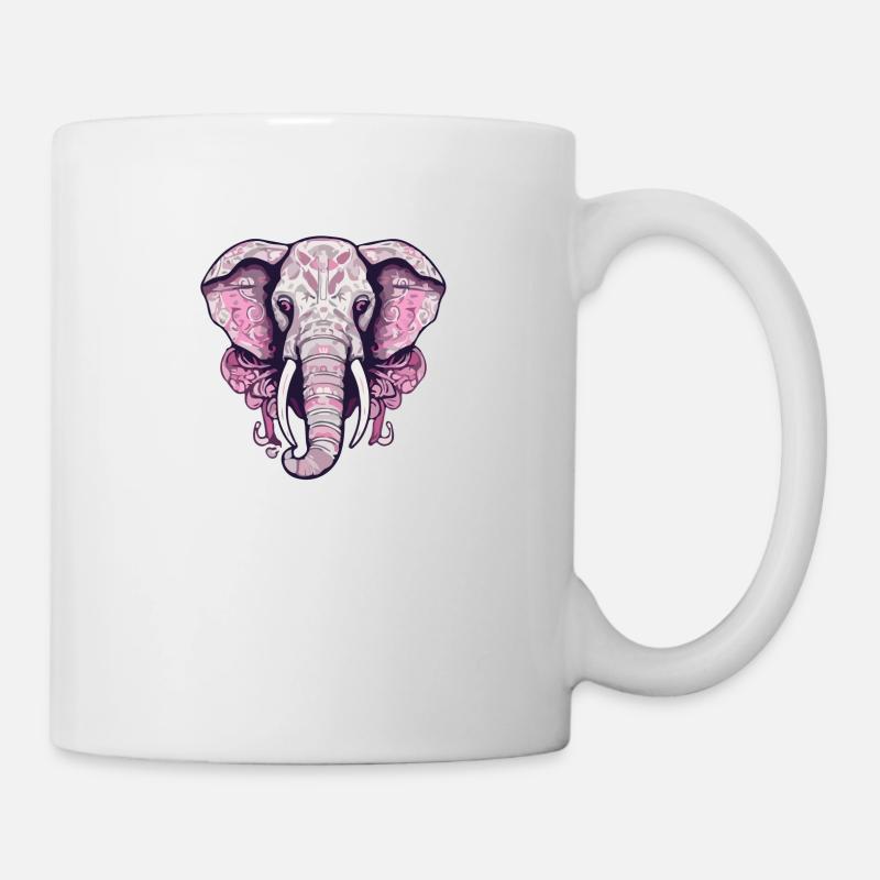 Elefantenhaft - Tasse - Weiß