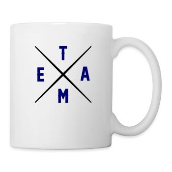 équipe - Mug blanc - blanc - Droite