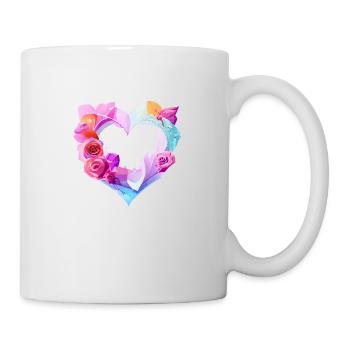 Fiançailles Fête des mères Saint-Valentin Mariage d’amour - Mug blanc - blanc - Droite