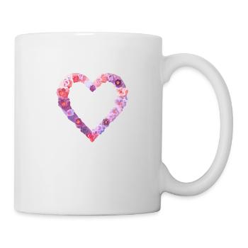 Saint-Valentin Engagement amoureux Fête des mères Mariage - Mug blanc - blanc - Droite