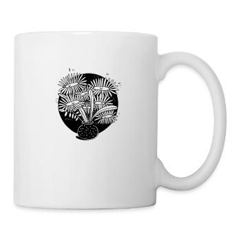 Blumenstrauß - Tasse - Weiß - Rechts