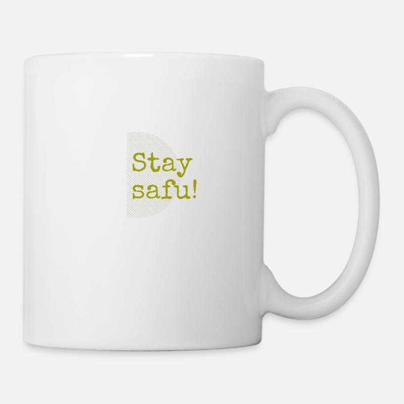 Restez en sécurité - Mug blanc - blanc