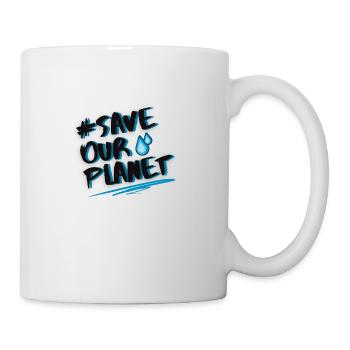 SAVE OUR PLANET - Tasse - Weiß - Rechts