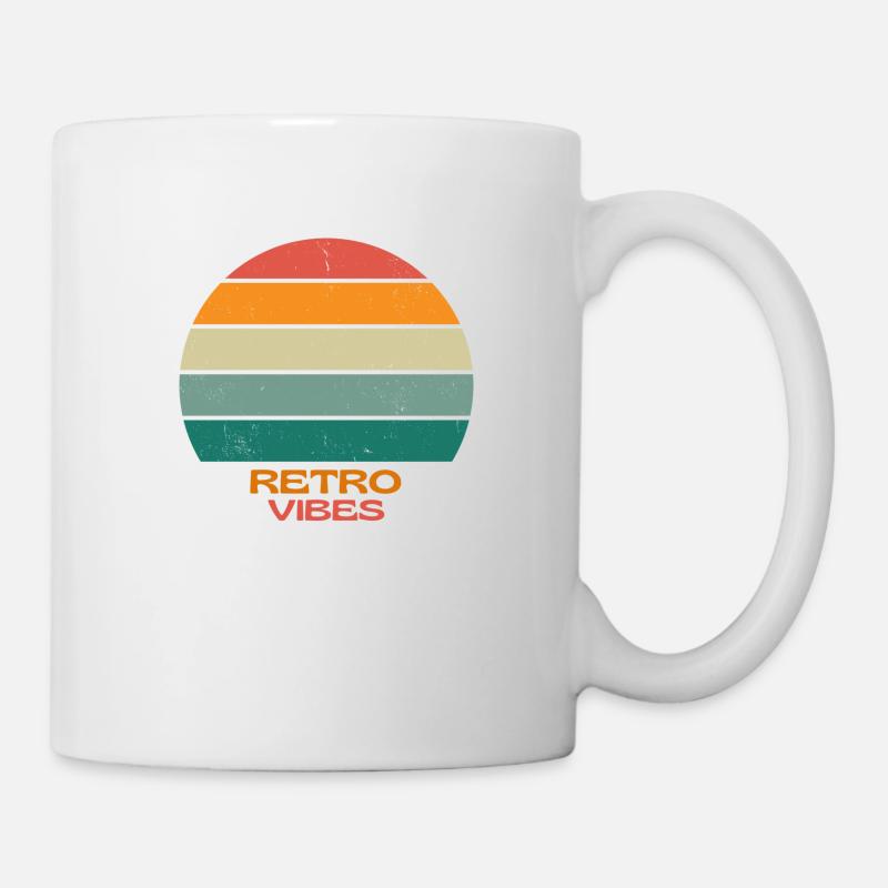 RETRO VIBES - Tasse - Weiß