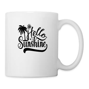 Hello Sunshine - Tasse - Weiß - Rechts