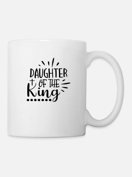 Fille du roi - Mug blanc - blanc
