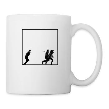 Szene Odysseus Priamo und Menelaos - Tasse - Weiß - Rechts