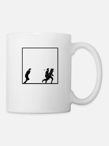 Scene Odysseus Priamo and Menelaus - Mug - white
