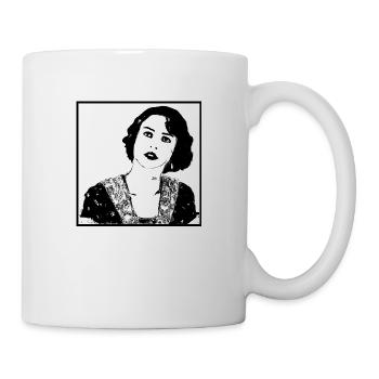 Woman portrait 55 Calpurnia - Mug - white - Right
