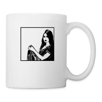 Frauenporträt 54 Mathilde von Flandern - Tasse - Weiß - Rechts