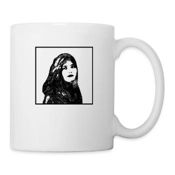 Frau Portrait 45 Prinzessin Zaida - Tasse - Weiß - Rechts