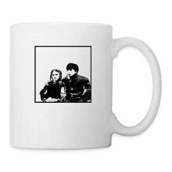 Couple Portrait Anjesenamon and Tutankhamun - Mug - white - Right