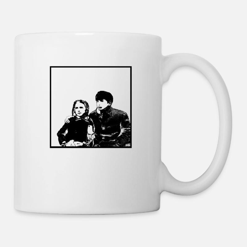 Portrait de couple Anjesenamon et Toutankhamon - Mug blanc - blanc