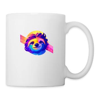 Fatigue paresseuse Paresseux Dessin de paresseux - Mug blanc - blanc - Droite