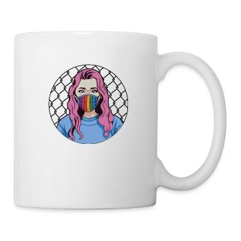 gay lesbian LGBTQ pride gaysian i gift - Mug - white - Right